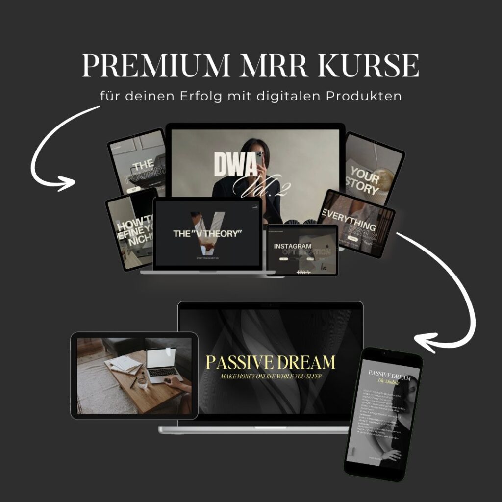 MRR Kurse für dein Online Business